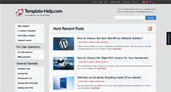 Desktop Screenshot of info.template-help.com